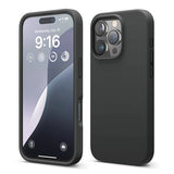 Rvelon iPhone 16 Pro Max Skal Silikon Svart