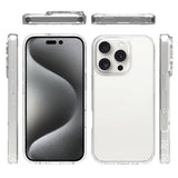 Rvelon iPhone 16 Pro Max Skal Silikon Transparent