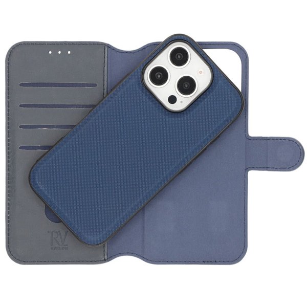 Rvelon iPhone 16 Pro Max Fodral Magnetiskt Avtagbart Skal Blå