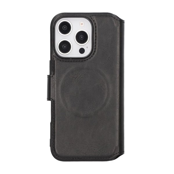 Rvelon iPhone 16 Pro Max Fodral 4 Kortfack MagSafe Svart