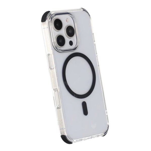 Rvelon iPhone 16 Pro Max Skal Stöttålig MagSafe Svart