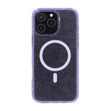 Rvelon iPhone 16 Pro Max Skal Glitter MagSafe Lila