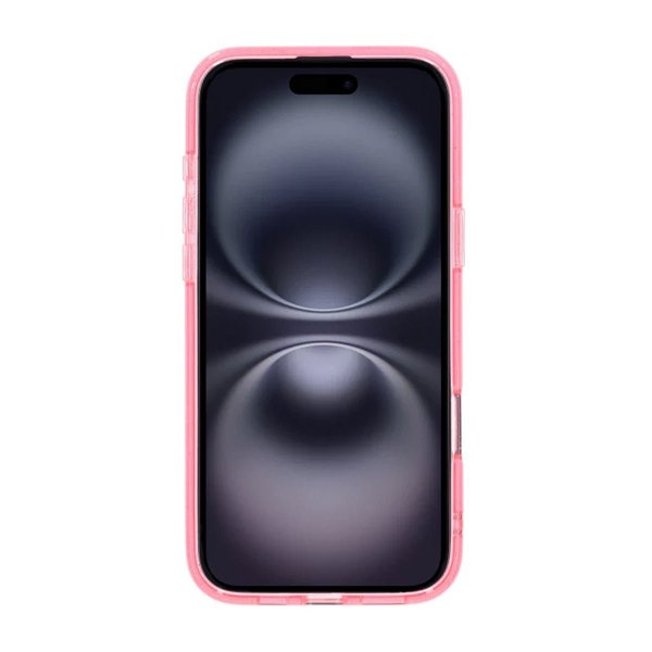 Rvelon iPhone 16 Pro Max Skal Glitter MagSafe Rosa