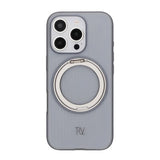 Rvelon iPhone 16 Pro Max Skal Roterbart MagSafe Stativ Grå