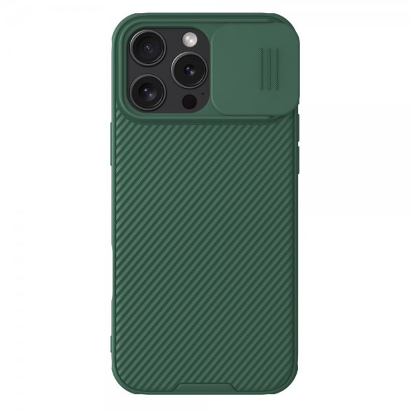 Nillkin iPhone 16 Pro Max Skal CamShield Pro MagSafe Grön