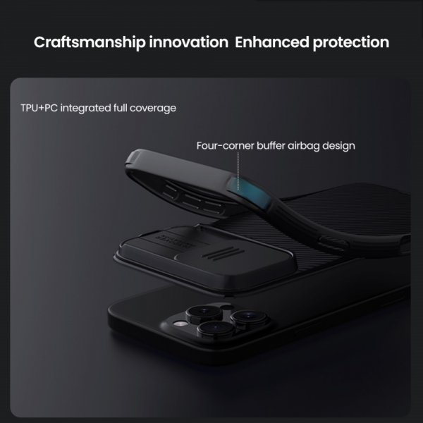 Nillkin iPhone 16 Pro Max Skal CamShield Pro MagSafe Lila