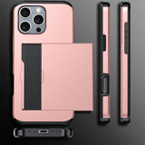 iPhone 16 Pro Max Skal Card Slide Grön