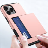 iPhone 16 Pro Max Skal Card Slide Svart