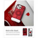 Spigen iPhone 16 Pro Max Skal Classic C1 MagFit Ruby