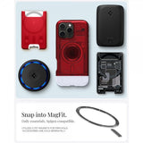 Spigen iPhone 16 Pro Max Skal Classic C1 MagFit Ruby