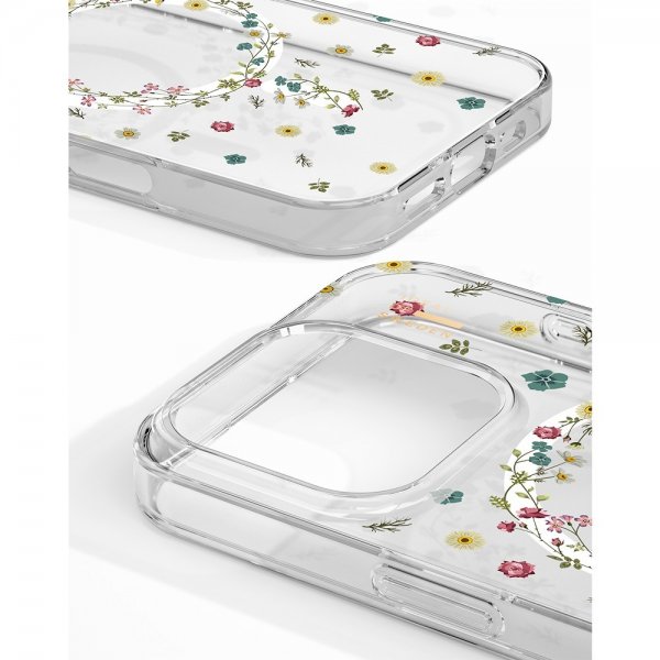 Ideal of Sweden iPhone 16 Pro Max Skal Clear Case MagSafe Petite Floral