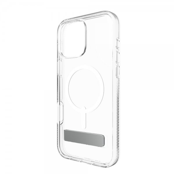 ZAGG iPhone 16 Pro Max Skal Crystal Palace Snap Kickstand Transparent