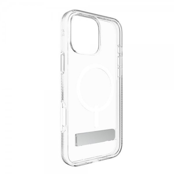 ZAGG iPhone 16 Pro Max Skal Crystal Palace Snap Kickstand Transparent