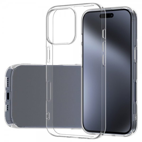 Nordic Covers iPhone 16 Pro Max Skal Feather Series Transparent