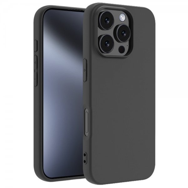 Nordic Covers iPhone 16 Pro Max Skal Feather Series Raven Black