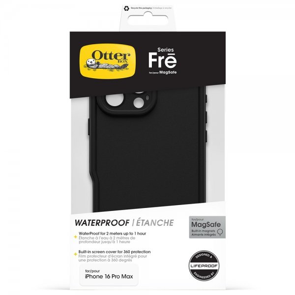 Otterbox iPhone 16 Pro Max Skal Fre MagSafe Svart