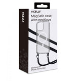 Celly iPhone 16 Pro Max Skal Freedom Necklace MagSafe Transparent