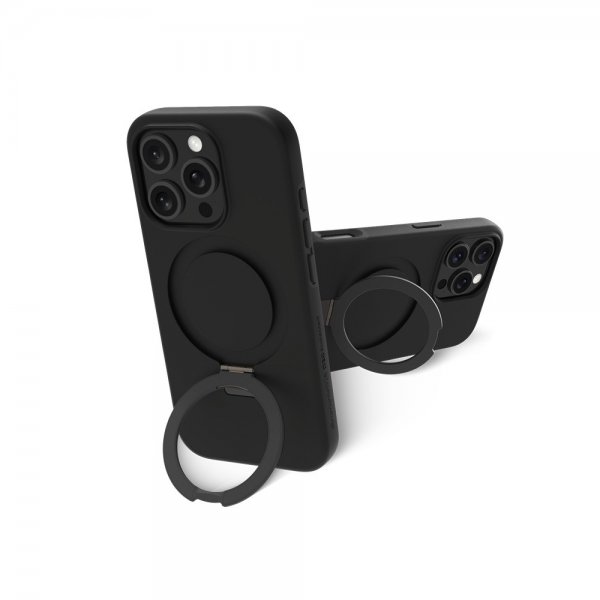dbramante1928 iPhone 16 Pro Max Skal Iceland Ultra D3O MagSafe Kickstand Svart