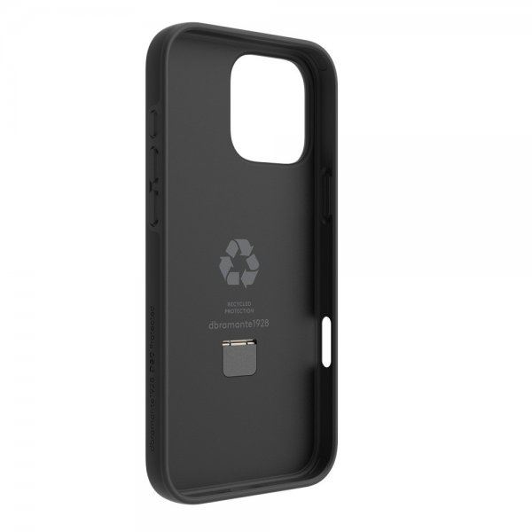 dbramante1928 iPhone 16 Pro Max Skal Iceland Ultra D3O MagSafe Kickstand Svart
