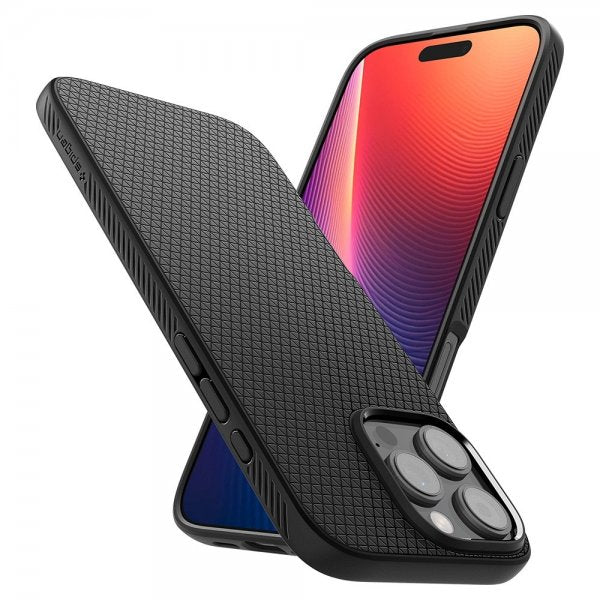 Spigen iPhone 16 Pro Max Skal Liquid Air Matte Black
