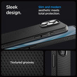 Spigen iPhone 16 Pro Max Skal Liquid Air Matte Black