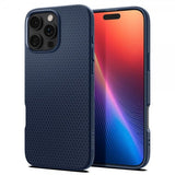 Spigen iPhone 16 Pro Max Skal Liquid Air Navy Blue