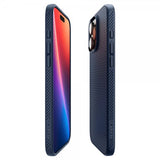 Spigen iPhone 16 Pro Max Skal Liquid Air Navy Blue