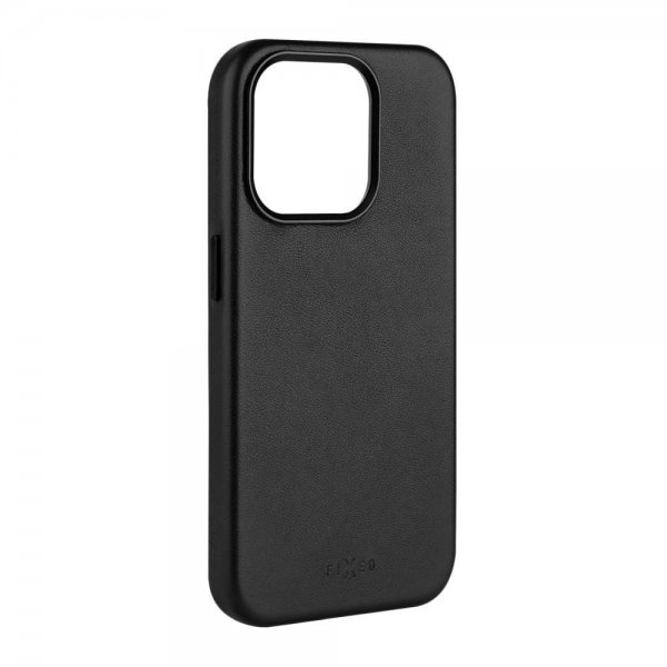 Fixed iPhone 16 Pro Max Skal MagLeather Svart