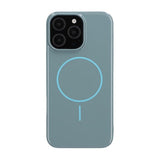 iPhone 16 Pro Max Skal TPU MagSafe Blank Blå