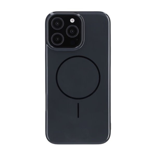 iPhone 16 Pro Max Skal TPU MagSafe Blank Svart