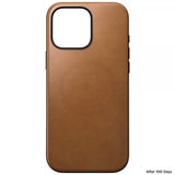 Nomad iPhone 16 Pro Max Skal Modern Leather Case English Tan
