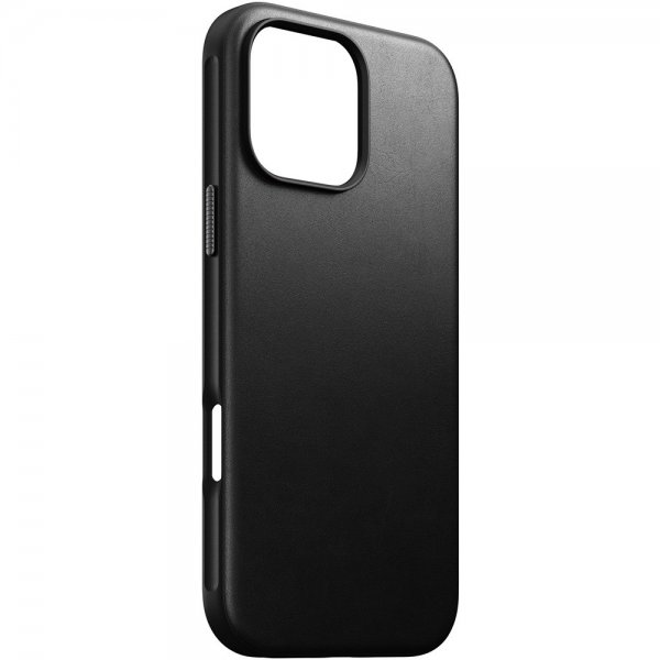 Nomad iPhone 16 Pro Max Skal Modern Leather Case Svart