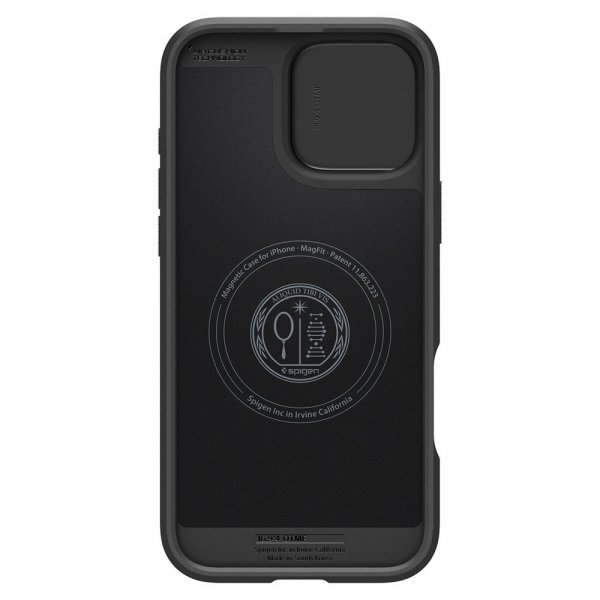 Spigen iPhone 16 Pro Max Skal Optik Armor MagFit Svart
