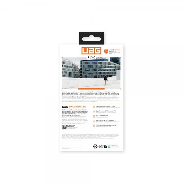 Urban Armor Gear (UAG) iPhone 16 Pro Max Skal Plyo MagSafe Vit
