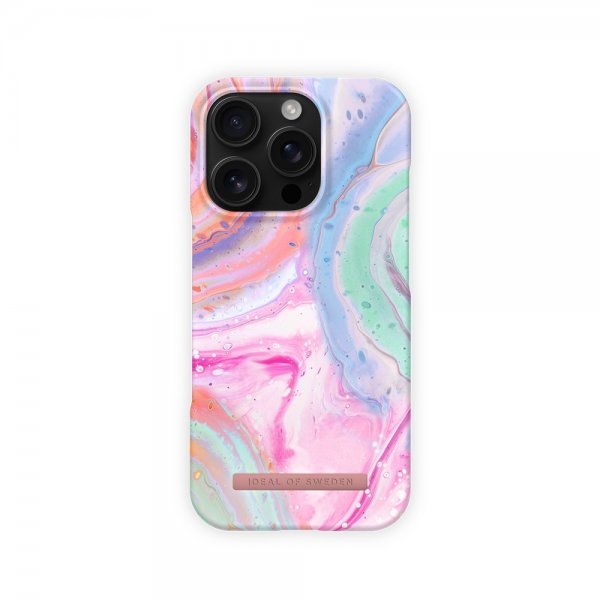 Ideal of Sweden iPhone 16 Pro Max Skal Printed Case MagSafe Pastel Marble