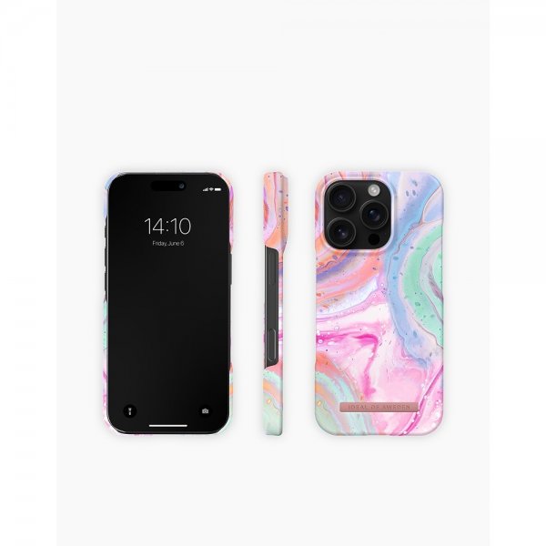 Ideal of Sweden iPhone 16 Pro Max Skal Printed Case MagSafe Pastel Marble