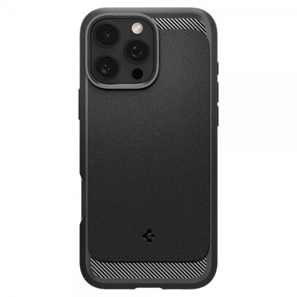 Spigen iPhone 16 Pro Max Skal Rugged Armor MagFit Matte Black