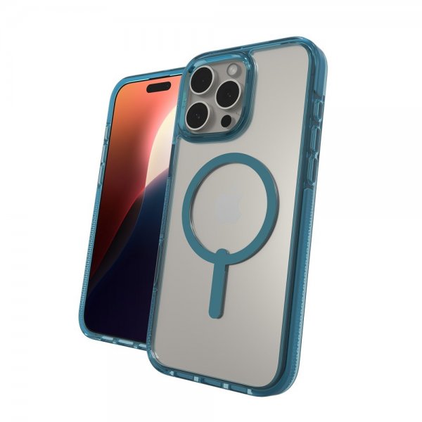 ZAGG iPhone 16 Pro Max Skal Santa Cruz Snap Retro Blue