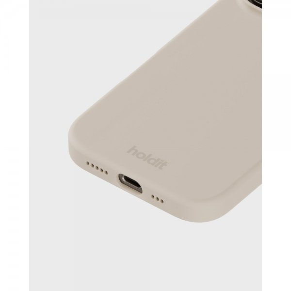 holdit iPhone 16 Pro Max Skal Silikon Light Beige