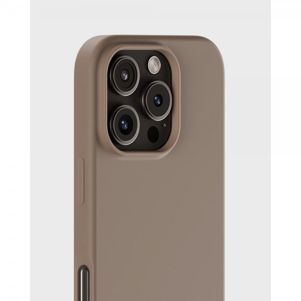holdit iPhone 16 Pro Max Skal Silikon Mocha Brown