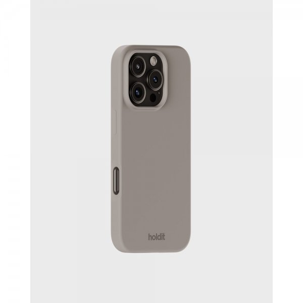 holdit iPhone 16 Pro Max Skal Silikon Taupe