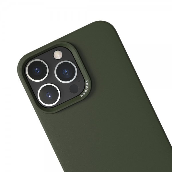 Nudient iPhone 16 Pro Max Skal Thin Case MagSafe Pine Green