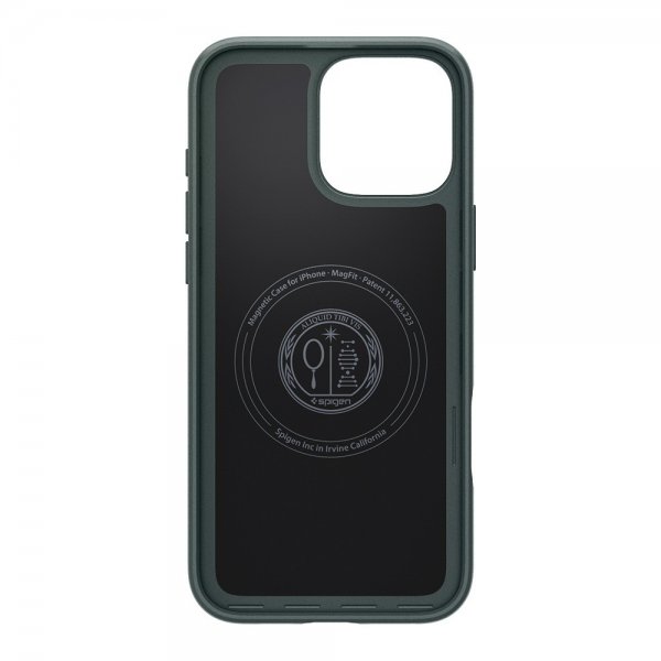 Spigen iPhone 16 Pro Max Skal Thin Fit MagFit Abyss Green