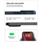 Spigen iPhone 16 Pro Max Skal Thin Fit MagFit Metal Slate