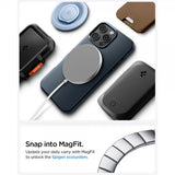 Spigen iPhone 16 Pro Max Skal Thin Fit MagFit Metal Slate