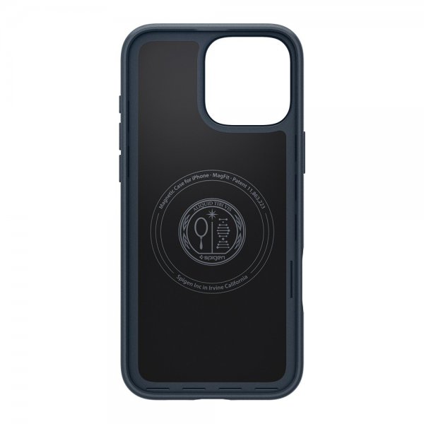 Spigen iPhone 16 Pro Max Skal Thin Fit MagFit Metal Slate