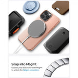 Spigen iPhone 16 Pro Max Skal Thin Fit MagFit Rose Titanium