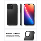 Spigen iPhone 16 Pro Max Skal Thin Fit MagFit Svart
