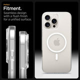 Spigen iPhone 16 Pro Max Skal Thin Fit T MagFit Clear White