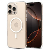 Spigen iPhone 16 Pro Max Skal Thin Fit T MagFit Clear White